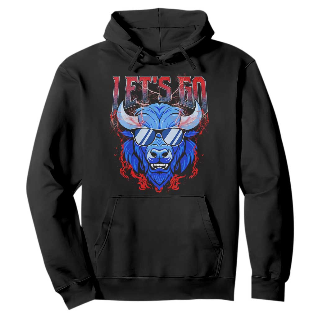 Let's Go Buffalo Hoodie Fan Apparel WNY Pride TS10 Black Print Your Wear