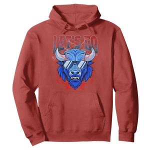 Let's Go Buffalo Hoodie Fan Apparel WNY Pride TS10 Red Print Your Wear