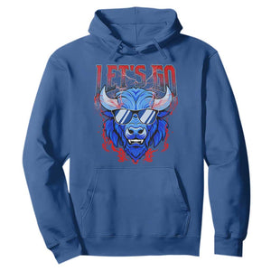 Let's Go Buffalo Hoodie Fan Apparel WNY Pride TS10 Royal Blue Print Your Wear