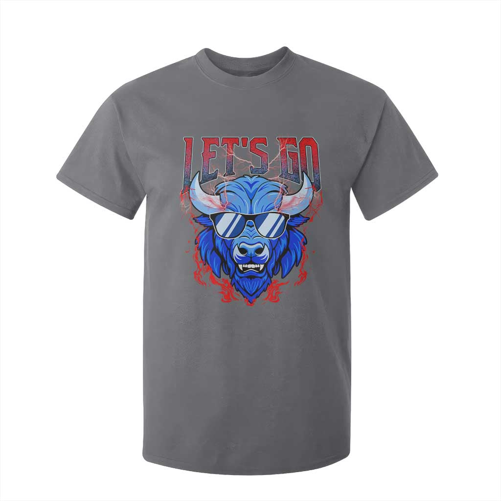 Let's Go BFB T Shirt For Kid Fan Apparel WNY Pride TS10 Charcoal Print Your Wear
