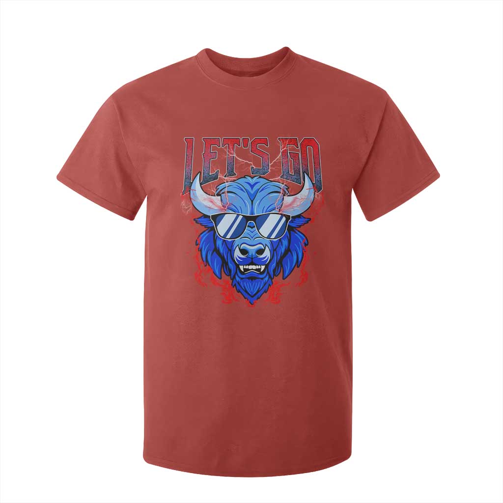 Let's Go BFB T Shirt For Kid Fan Apparel WNY Pride TS10 Red Print Your Wear