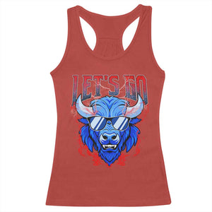 Let's Go BFB Racerback Tank Top Fan Apparel WNY Pride TS10 Red Print Your Wear