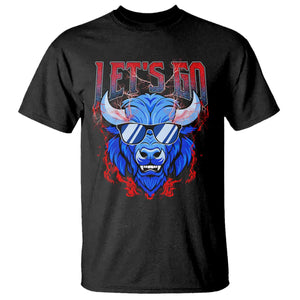 Let's Go BFB T Shirt Fan Apparel WNY Pride TS10 Black Print Your Wear