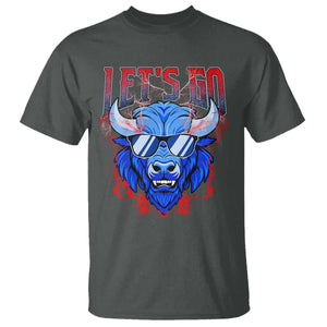 Let's Go BFB T Shirt Fan Apparel WNY Pride TS10 Dark Heather Print Your Wear