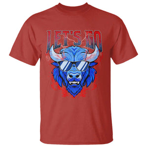 Let's Go BFB T Shirt Fan Apparel WNY Pride TS10 Red Print Your Wear