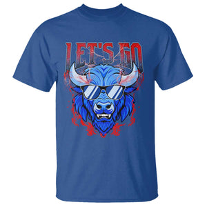 Let's Go BFB T Shirt Fan Apparel WNY Pride TS10 Royal Blue Print Your Wear