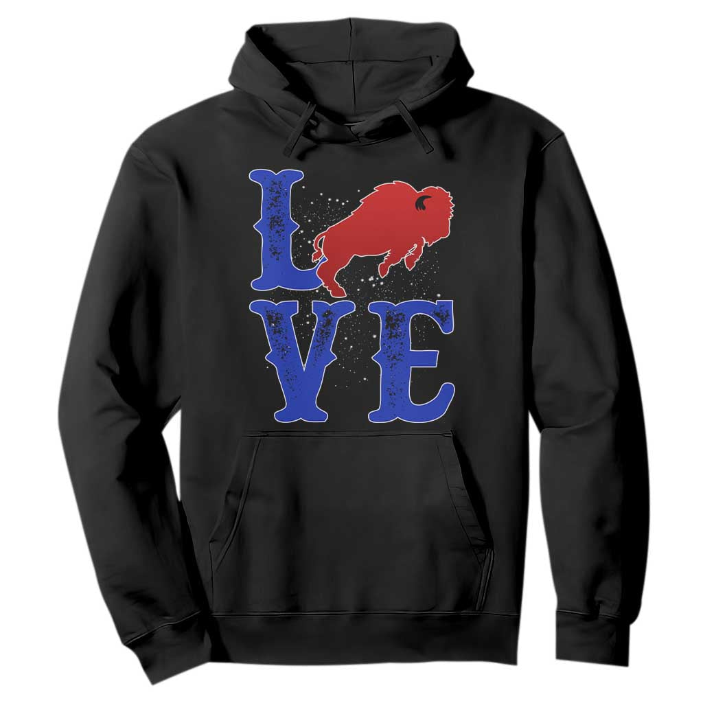 Let's Go Buffalo Hoodie WNY Pride Mafia Gift Wild American Bison Lovers TS10 Black Print Your Wear