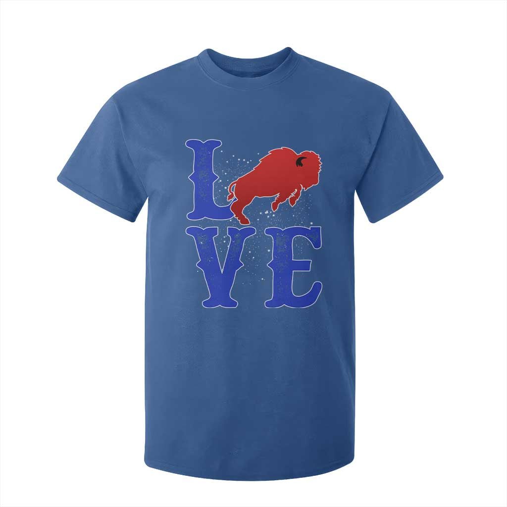 Let's Go BFB T Shirt For Kid WNY Pride Mafia Gift Wild American Bison Lovers TS10 Royal Blue Print Your Wear