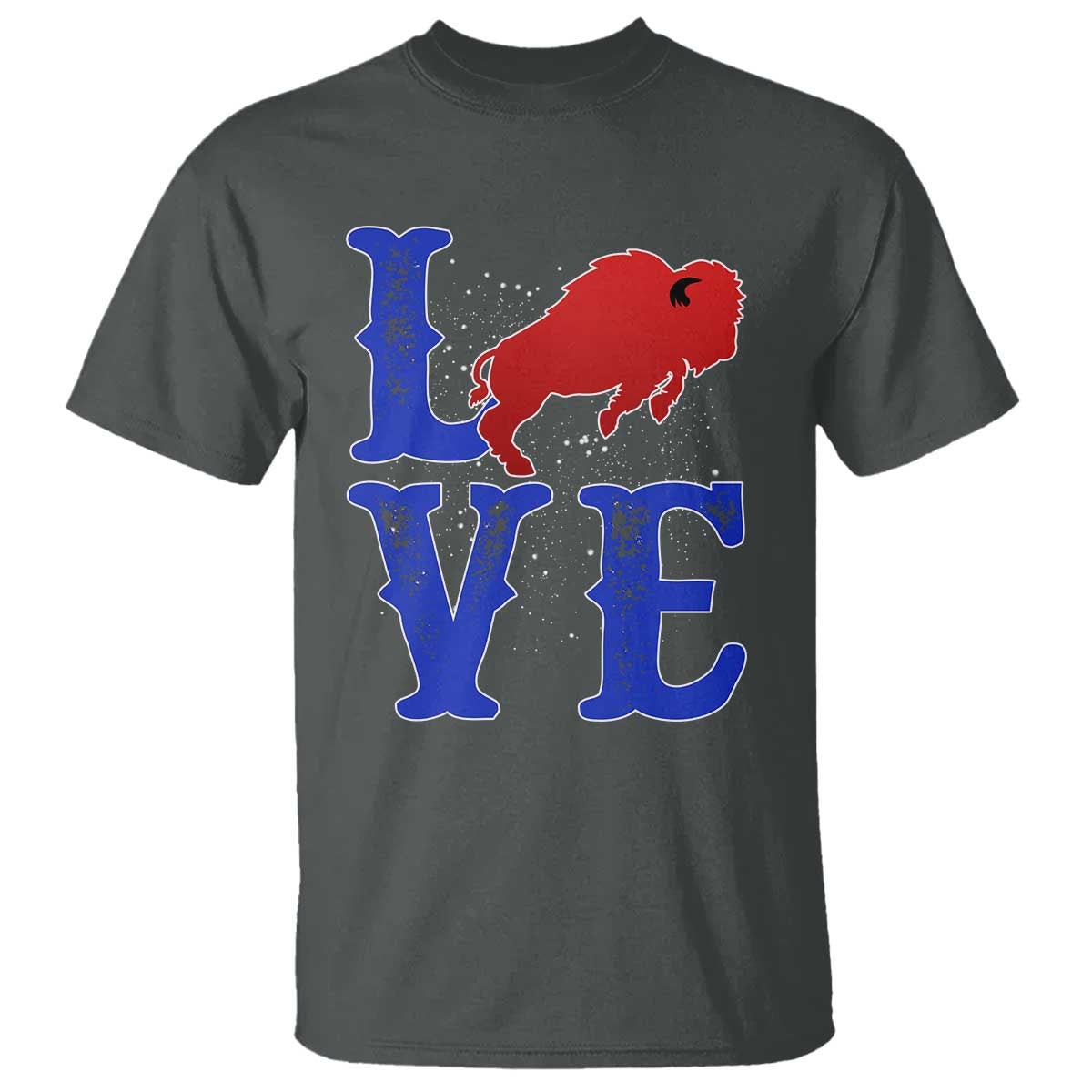 Let's Go BFB T Shirt WNY Pride Mafia Gift Wild American Bison Lovers TS10 Dark Heather Print Your Wear