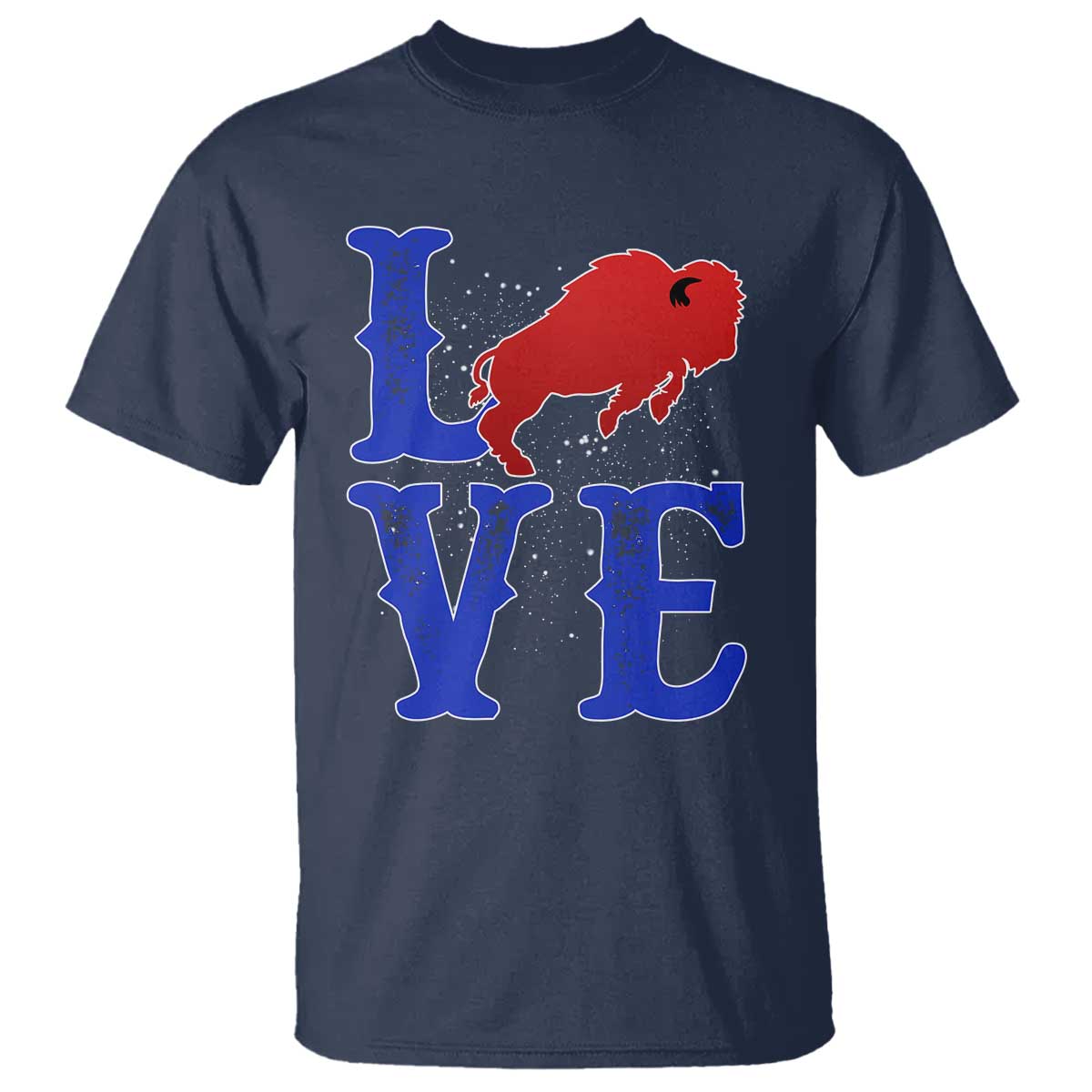 Let's Go BFB T Shirt WNY Pride Mafia Gift Wild American Bison Lovers TS10 Navy Print Your Wear