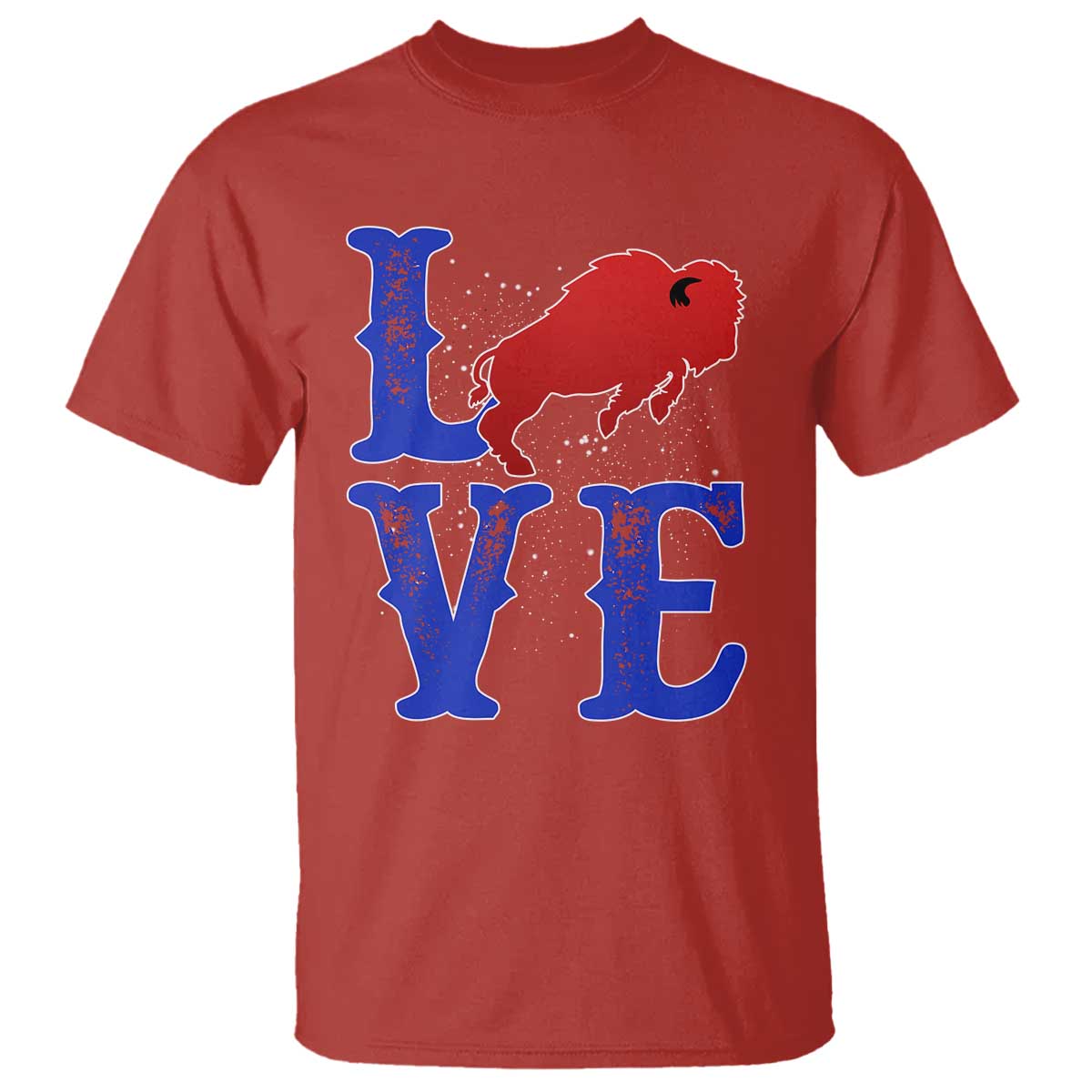 Let's Go BFB T Shirt WNY Pride Mafia Gift Wild American Bison Lovers TS10 Red Print Your Wear