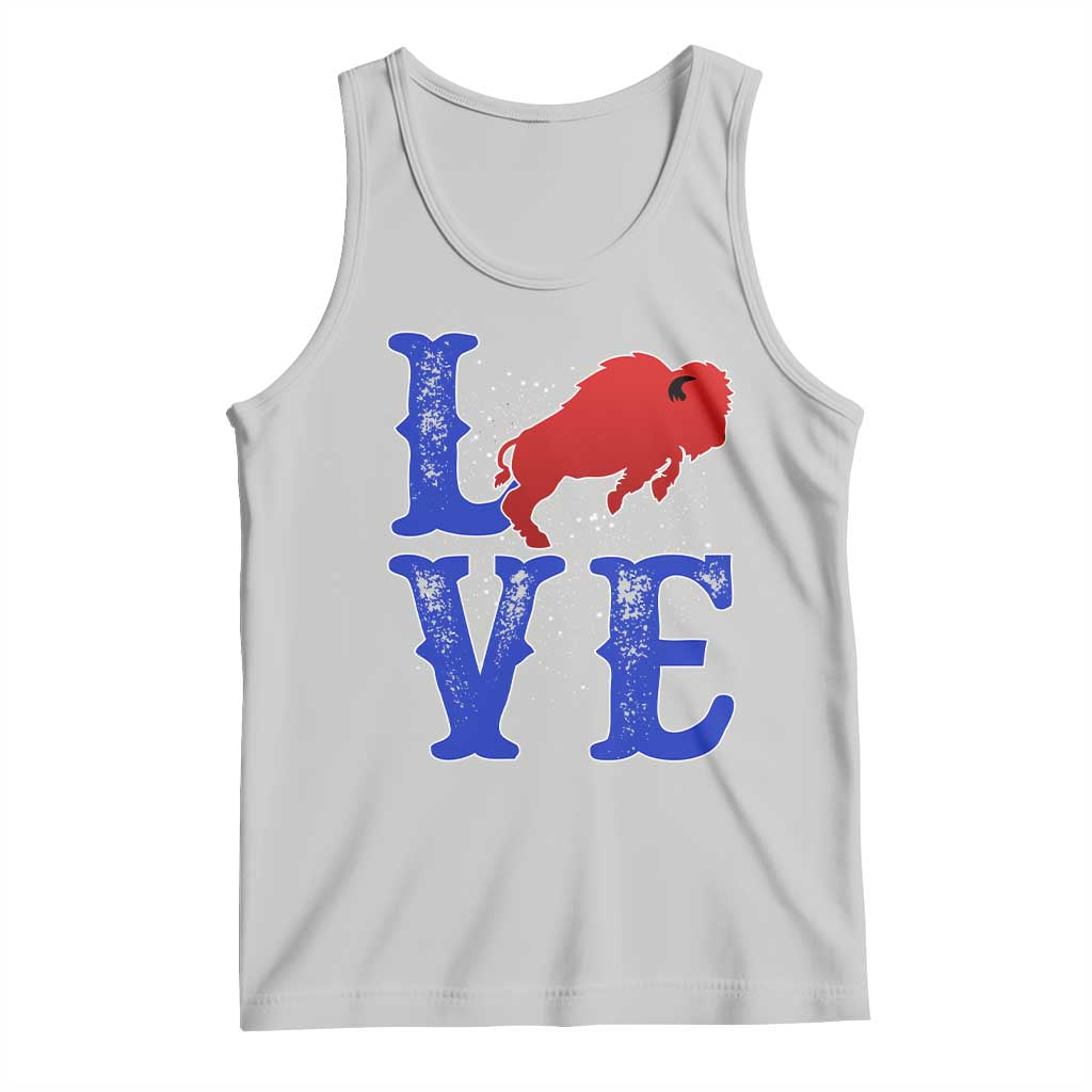 Let's Go BFB Tank Top WNY Pride Mafia Gift Wild American Bison Lovers TS10 Ash Print Your Wear