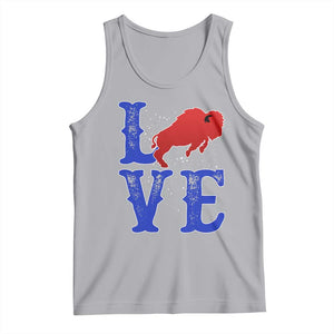 Let's Go BFB Tank Top WNY Pride Mafia Gift Wild American Bison Lovers TS10 Athletic Heather Print Your Wear