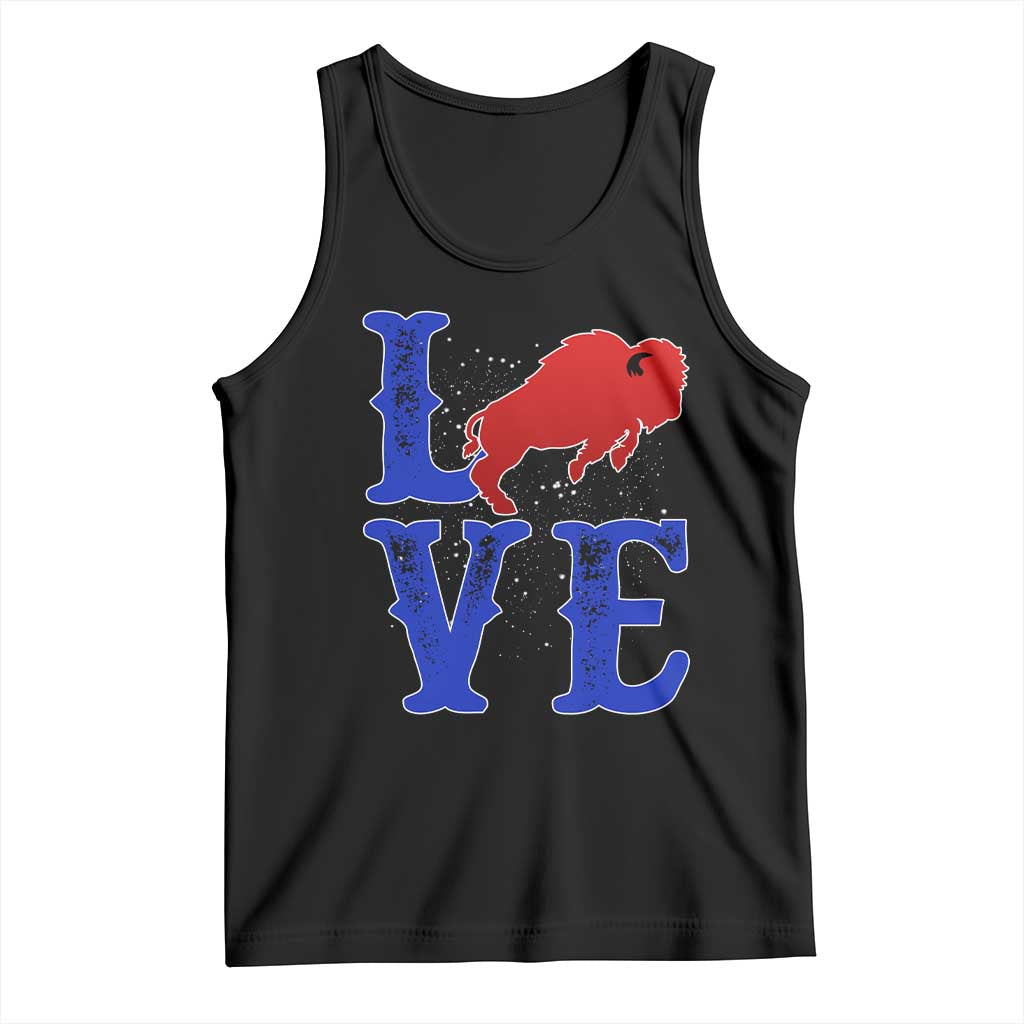 Let's Go BFB Tank Top WNY Pride Mafia Gift Wild American Bison Lovers TS10 Black Print Your Wear