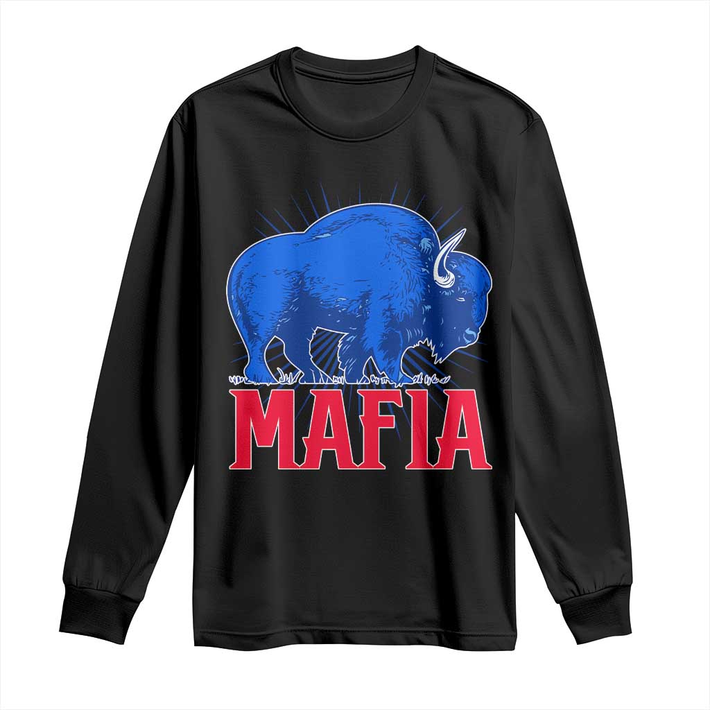 Let's Go Buffalo Long Sleeve Shirt Funny Mafia Gift WNY Pride TS10 Black Print Your Wear