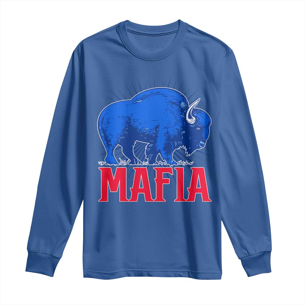 Let's Go BFB Long Sleeve Shirt Funny Mafia Gift WNY Pride TS10 Royal Blue Print Your Wear