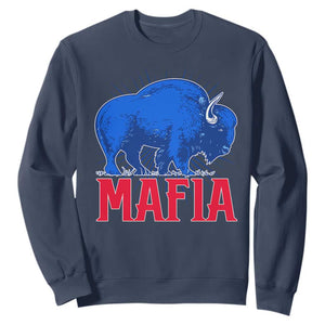 Let's Go BFB Sweatshirt Funny Mafia Gift WNY Pride TS10 Navy Print Your Wear