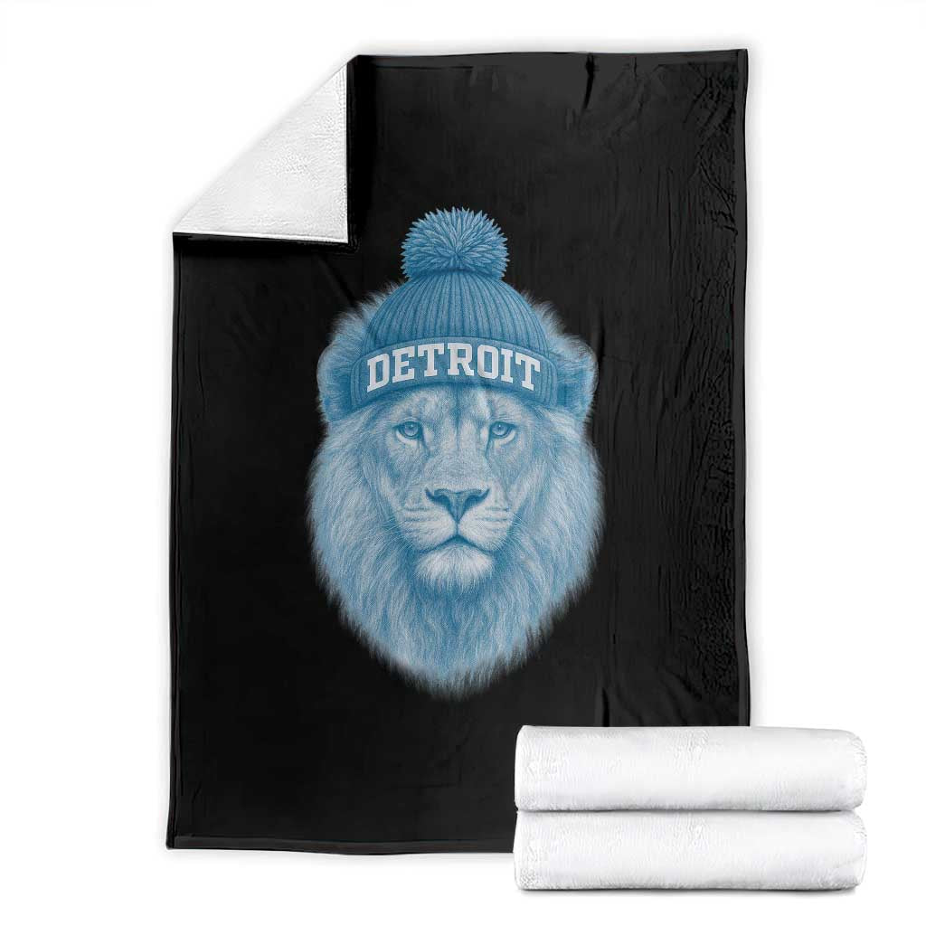 LF Football Throw Blanket Retro Sport Fan TS10 Black Print Your Wear