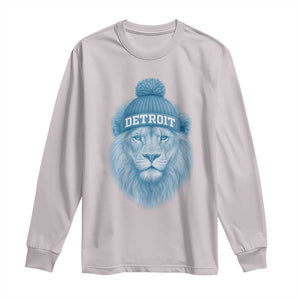 LF Football Long Sleeve Shirt Retro Sport Fan TS10 Ice Gray Print Your Wear