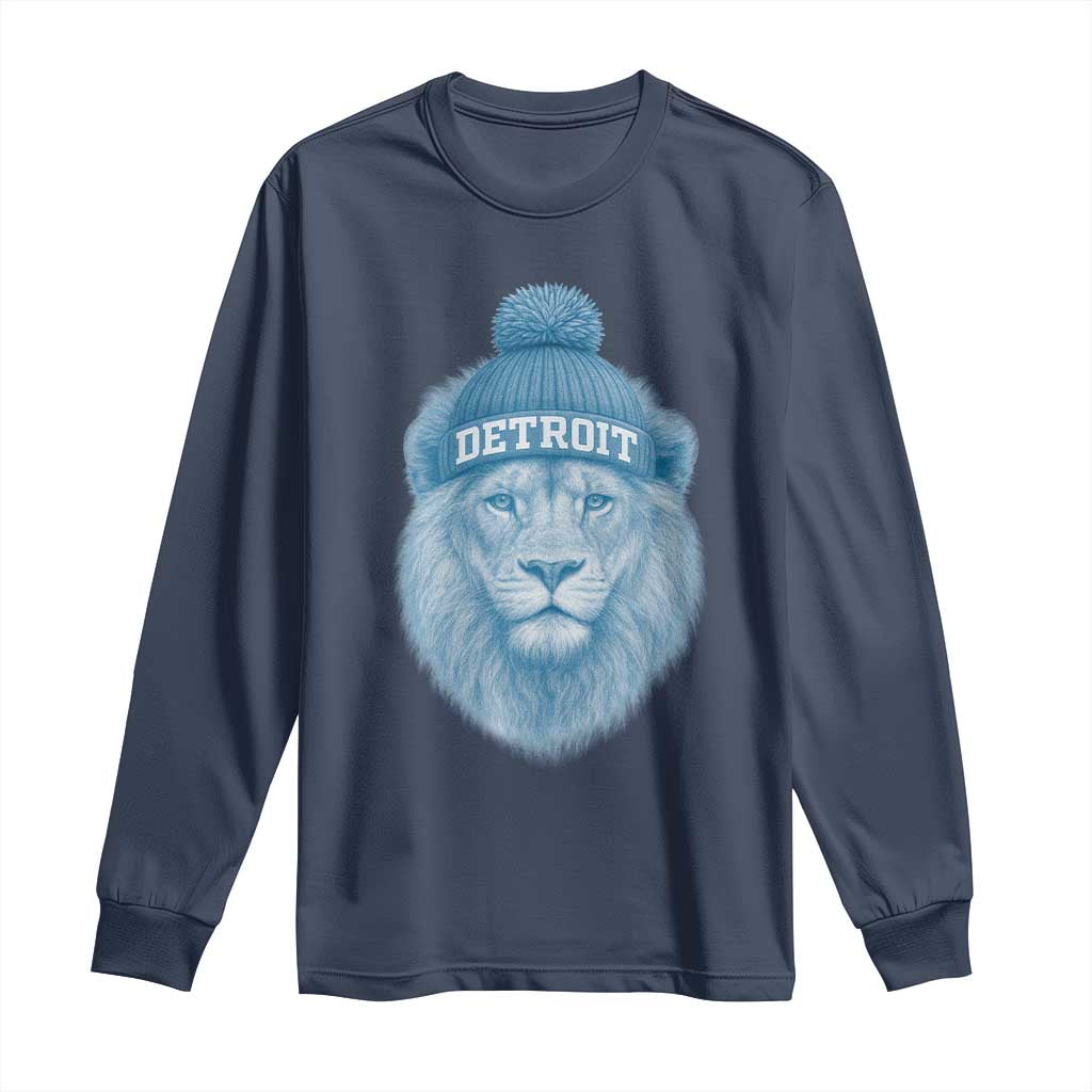 LF Football Long Sleeve Shirt Retro Sport Fan TS10 Navy Print Your Wear