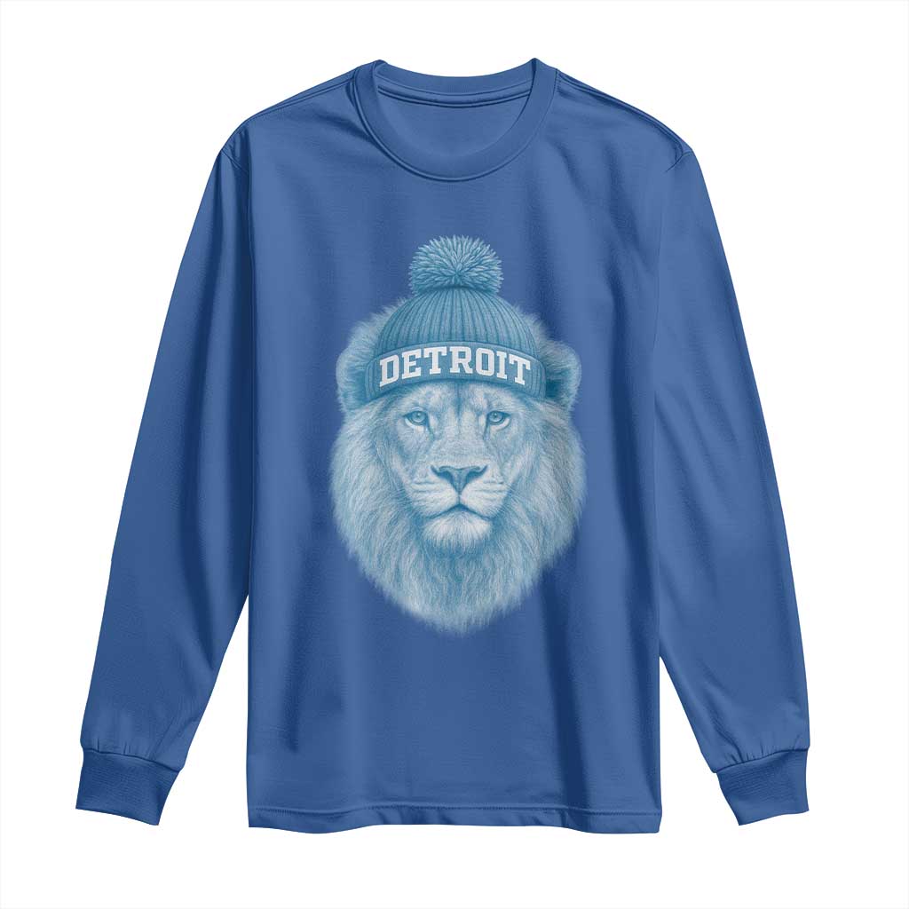 LF Football Long Sleeve Shirt Retro Sport Fan TS10 Royal Blue Print Your Wear