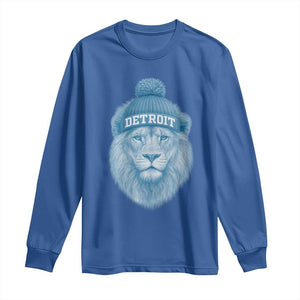 LF Football Long Sleeve Shirt Retro Sport Fan TS10 Royal Blue Print Your Wear