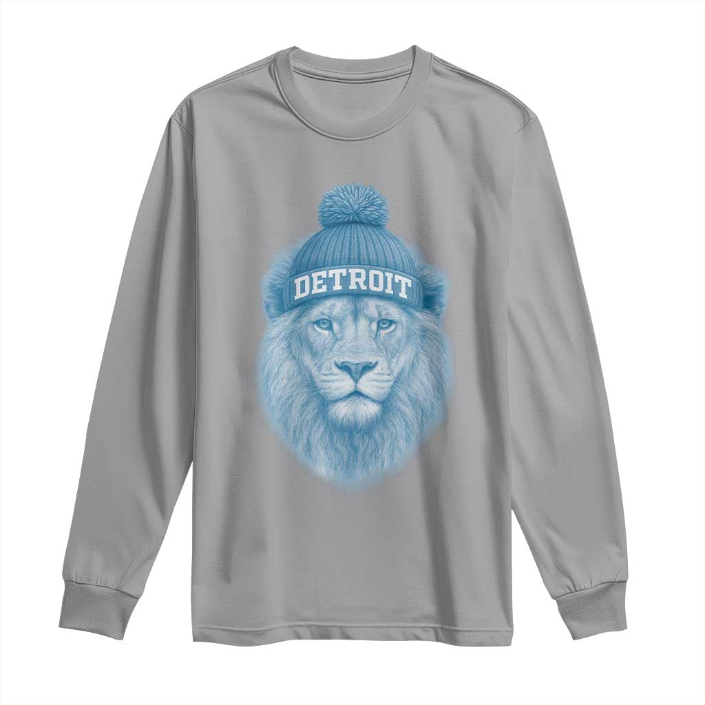 LF Football Long Sleeve Shirt Retro Sport Fan TS10 Sport Gray Print Your Wear