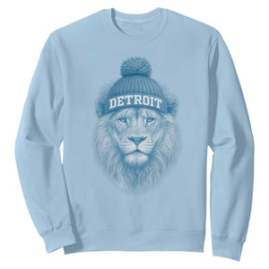 LF Football Sweatshirt Retro Sport Fan TS10 Light Blue Print Your Wear