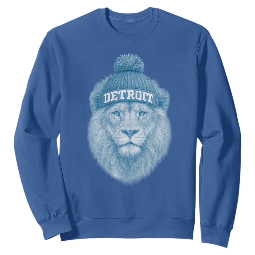 LF Football Sweatshirt Retro Sport Fan TS10 Royal Blue Print Your Wear