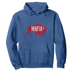 Let's Go Buffalo Hoodie Funny Mafia WNY Pride Red Buffalo TS10 Royal Blue Print Your Wear