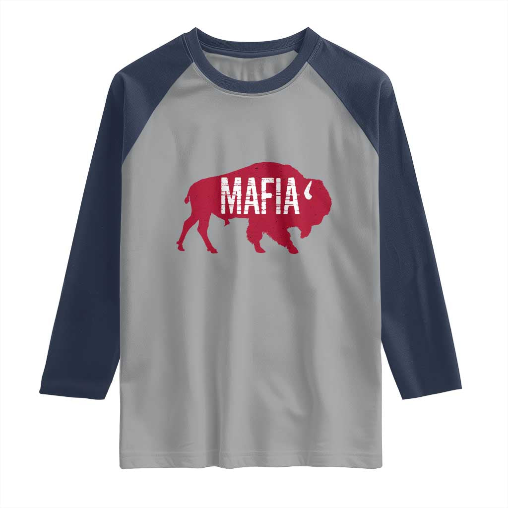 Let's Go BF Raglan Shirt Funny Mafia WNY Pride Red BFB Sports Fan TS10 Sport Gray Navy Print Your Wear