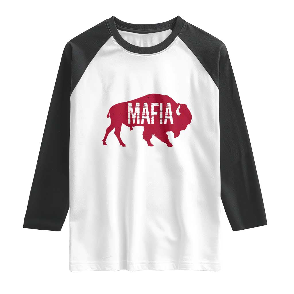 Let's Go BF Raglan Shirt Funny Mafia WNY Pride Red BFB Sports Fan TS10 White Black Print Your Wear