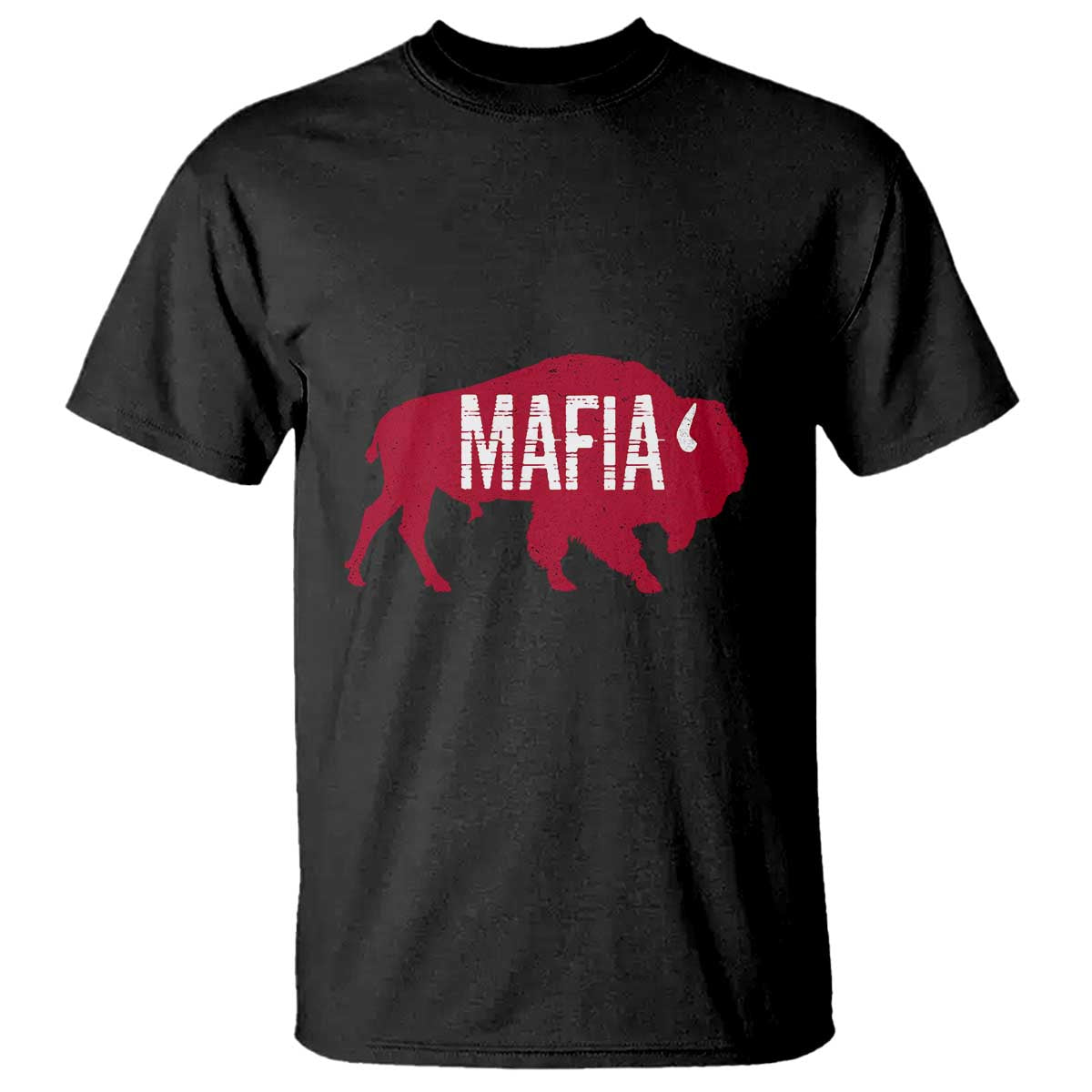 Let's Go BF T Shirt Funny Mafia WNY Pride Red BFB Sports Fan TS10 Black Print Your Wear