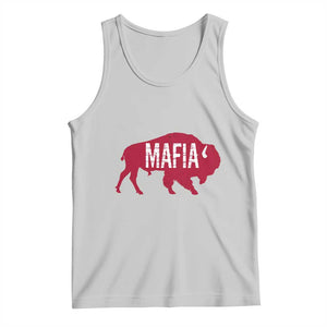 Let's Go BF Tank Top Funny Mafia WNY Pride Red BFB Sports Fan TS10 Ash Print Your Wear