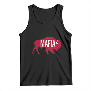 Let's Go BF Tank Top Funny Mafia WNY Pride Red BFB Sports Fan TS10 Black Print Your Wear