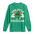 St Patricks Day Wee Little Hooligan Long Sleeve Shirt Funny Men Boy Kids Irish Kids TS10 Irish Green Print Your Wear