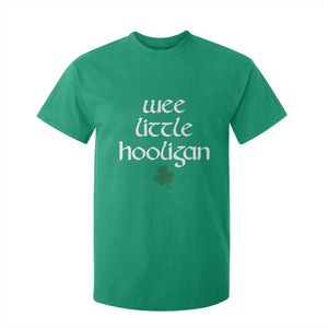 St Patricks Kids Wee Little Hooligan T Shirt For Kid TS10 Irish Green Print Your Wear