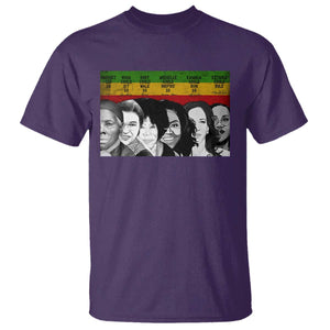 Black Pride T Shirt Harriet Led Rosa Could Sit Ruby Could Walk Michelle Could Inspire Kamala Could Run Ketanji Could Rule TS10 Purple Print Your Wear
