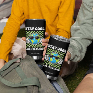Groovy Earth Day Save The Planet Tumbler Cup TS10 Print Your Wear