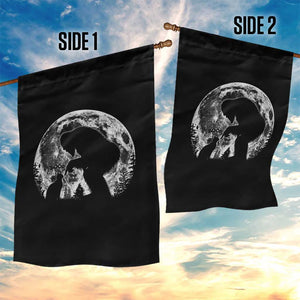 Fun Hand Boop Nose Bigfoot Cat Garden Flag Sasquatch Full Moon TS10 Print Your Wear