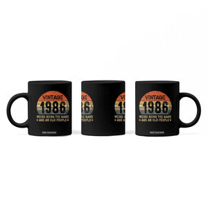 40th Birthday Coffee Mug Retro 1986 Weird Being The Same Age As Old People TS10 Print Your Wear