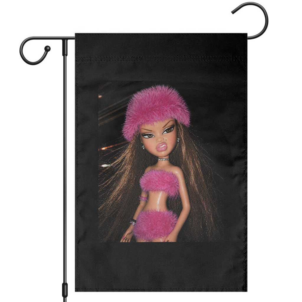 Funny Disgusting Doll Face Meme Garden Flag Expression Hilarious Sarcastic TS10 Black Print Your Wear