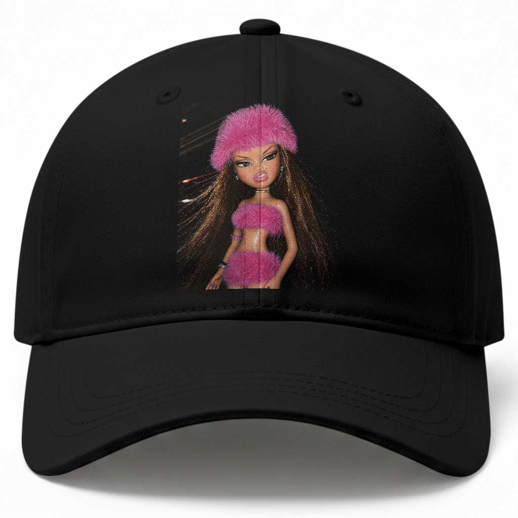 Funny Disgusting Doll Face Meme Baseball Cap Expression Hilarious Sarcastic TS10 Print Your Wear