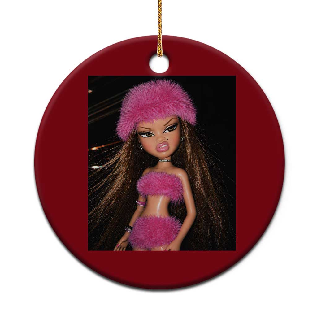 Funny Disgusting Doll Face Meme Ceramic Ornament Expression Hilarious Sarcastic TS10 1pc Red Print Your Wear