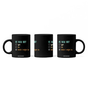 80th Birthday Coffee Mug Funny Is You 80 Gift Idea 80 Year Old TS10 Print Your Wear