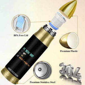 80th Birthday Bullet Tumbler Funny Is You 80 Gift Idea 80 Year Old TS10 Print Your Wear