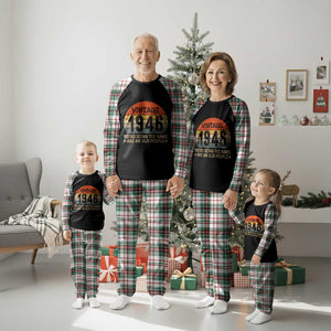 80th Birthday Plaid Pajama Set Retro 1946 Weird Being The Same Age As Old People TS10 Christmas Plaid Print Your Wear