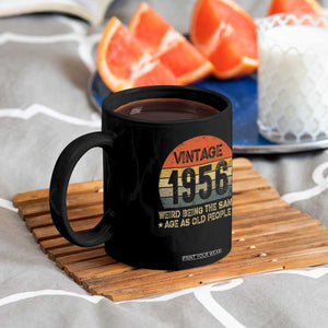 70th Birthday Coffee Mug Retro 1956 Weird Being The Same Age As Old People TS10 Print Your Wear