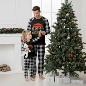 60th Birthday Plaid Pajama Set Retro 1966 Weird Being The Same Age As Old People TS10 White Plaid Print Your Wear