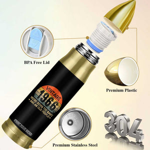 60th Birthday Bullet Tumbler Retro 1966 Weird Being The Same Age As Old People TS10 Print Your Wear
